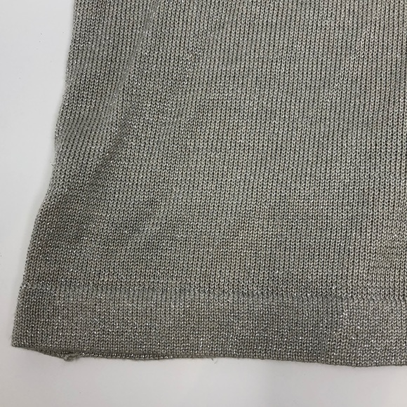 Anna Gray Sparkle Short Sleeve Metallic Cardigan - Picture 5 of 8